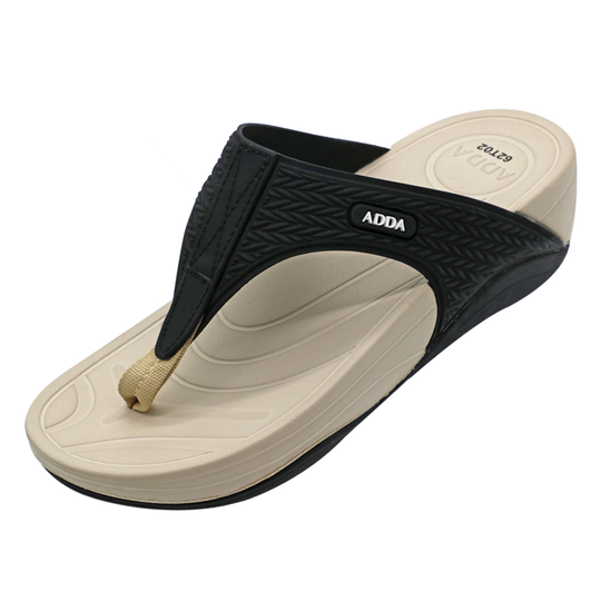 ADDA 2density Thai Red Durable Rubber Made Plain Sandal Adult Men Shoes |  eBay