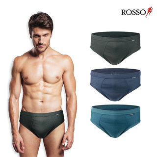 ROSSO กางเกงในชาย3ตัวคละสี L