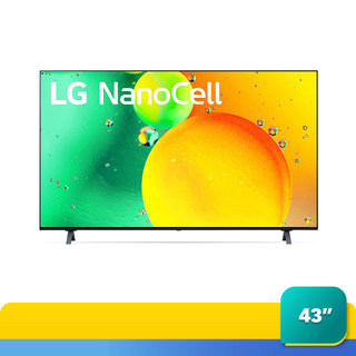 LG ทีวี 4K สมาร์ท NANO 43 นิ้ว 43NANO75SQA ATM