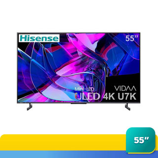HISENSE TV VIDAA ULED MINI LED 55 นิ้ว 55U7K