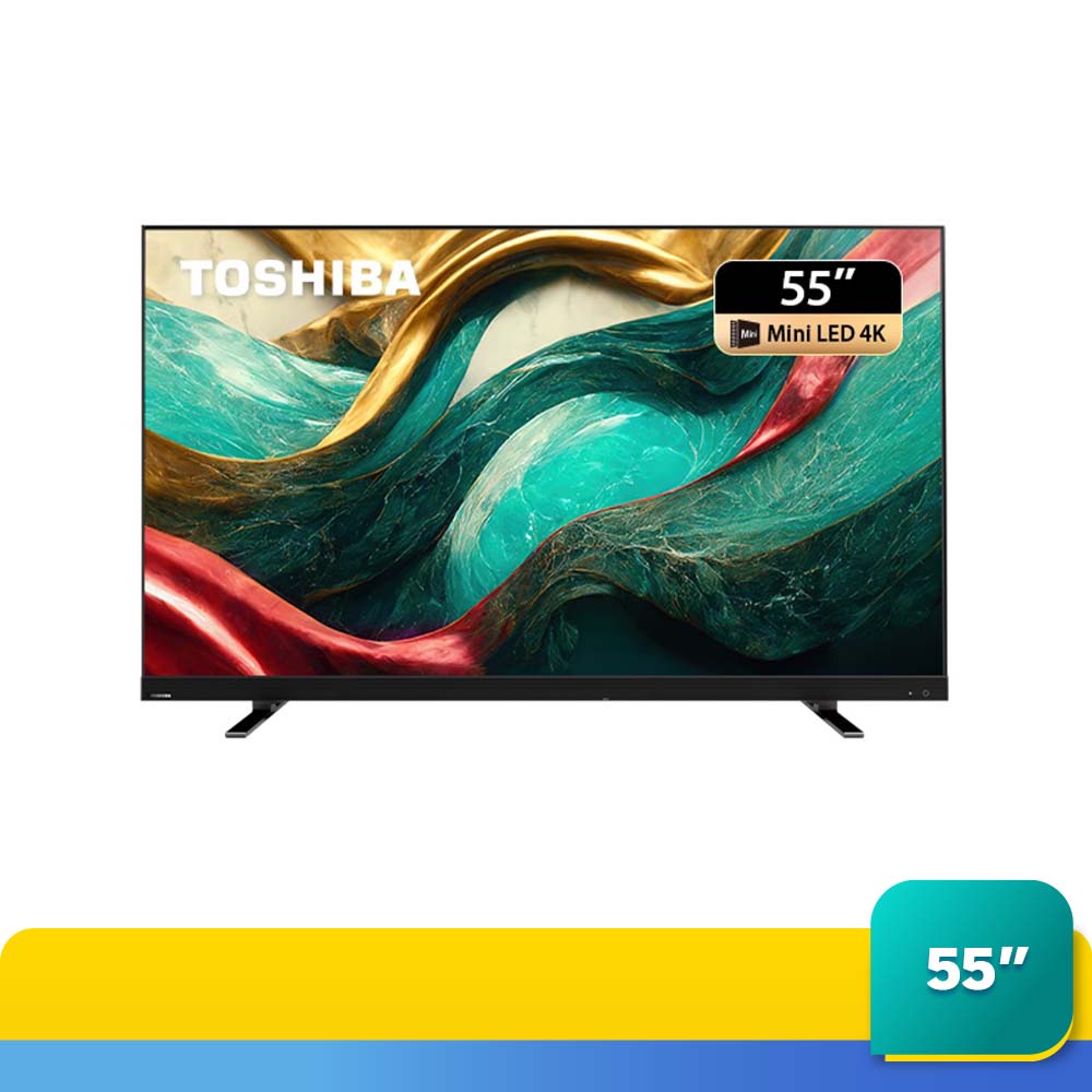 TOSHIBA ทีวี MINI LED UHD 4K55 นิ้ว 55Z870MP