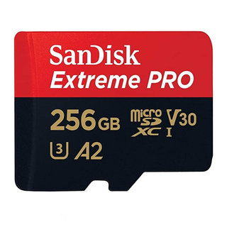 SANDISK ไมโคเอสดีการ์ด EXTREME PRO MICRO SD 256GB SQXCD