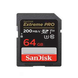 ไมโคเอสดีการ์ด SANDISK EXTREME PRO SDXC 64GB SDXXU